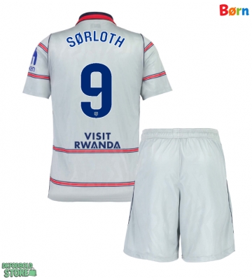 Atletico Madrid Alexander Sorloth #9 Replika Babytøj Tredje sæt Børn 2026-27 Kortærmet (+ Korte bukser)